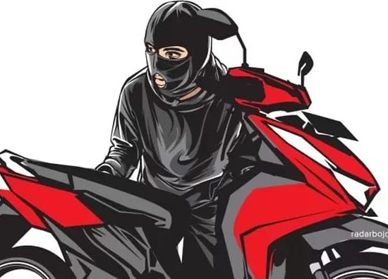 Pencurian Motor di Jambula Ternate, Polisi Buru Pelaku