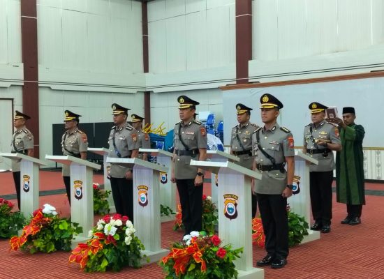 Kapolda Maluku Utara Lantik Pejabat Baru, Berikut Daftarnya