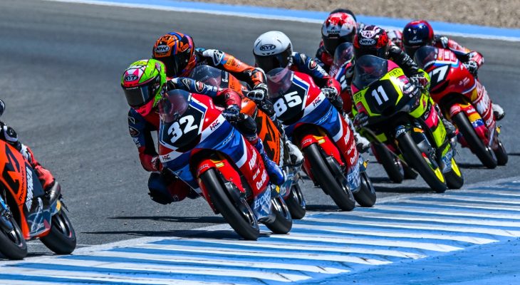 Sempat Melesat di Kualifikasi Moto3 Junior, Ramadhipa Raih 9 Poin di Jerez