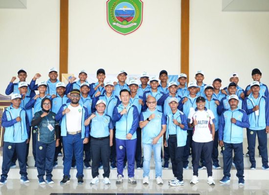 Tim Sepak Bola Haltim Siap Ukir Prestasi di POPDA XII Maluku Utara, Final Jadi Target Utama