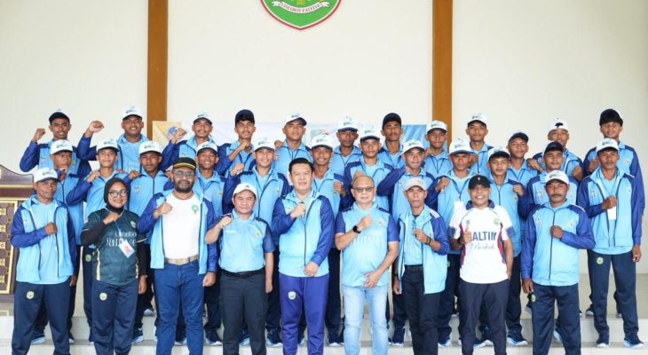 Tim Sepak Bola Haltim Siap Ukir Prestasi di POPDA XII Maluku Utara, Final Jadi Target Utama
