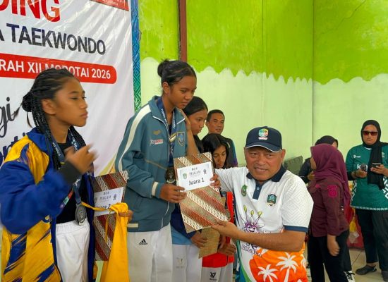 Ternate Juara Umum Cabor Taekwondo POPDA XII