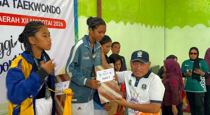 Ternate Juara Umum Cabor Taekwondo POPDA XII