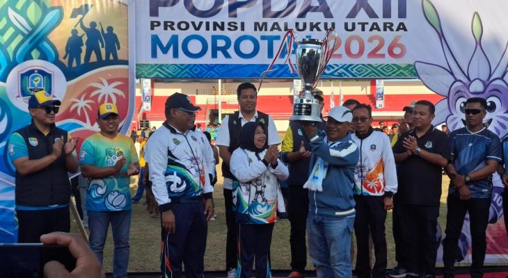 Ternate Juara Umum POPDA XII Malut, Halsel Bersiap Jadi Tuan Rumah 2028