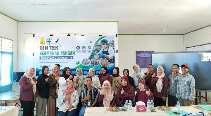 Dinkes Taliabu Gelar Bimtek Keamanan Pangan bagi Industri Rumah Tangga