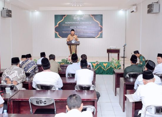 Sekda Ternate Buka Konfercab IV Pengurus Cabang Nahdlatul Ulama