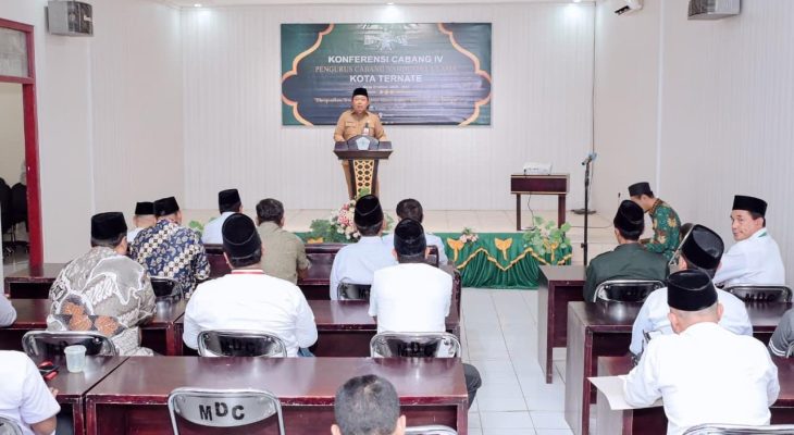 Sekda Ternate Buka Konfercab IV Pengurus Cabang Nahdlatul Ulama