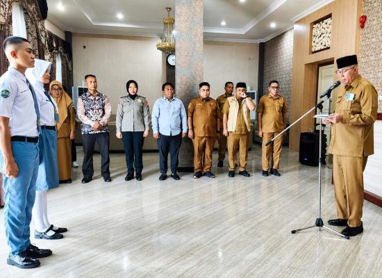 Pemprov Maluku Utara Lepas Dua Pelajar ke Paskibraka Nasional