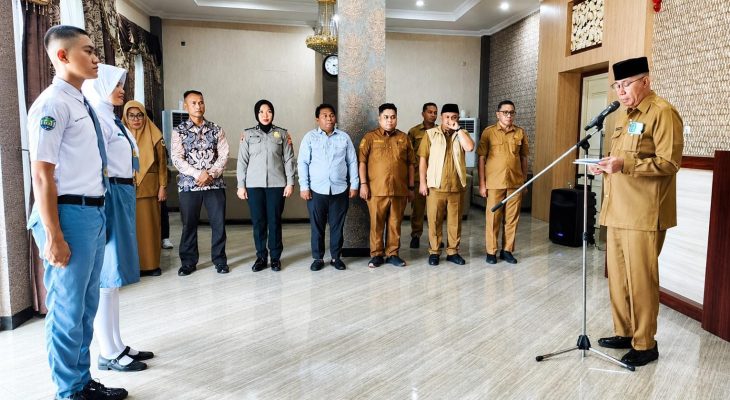 Pemprov Maluku Utara Lepas Dua Pelajar ke Paskibraka Nasional
