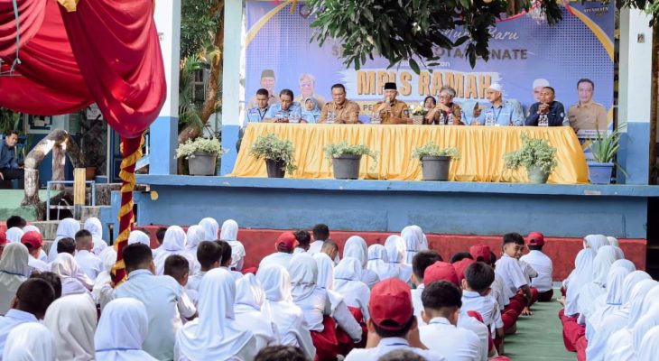 Wawali Ternate Monitoring MPLS di SMP Negeri 7