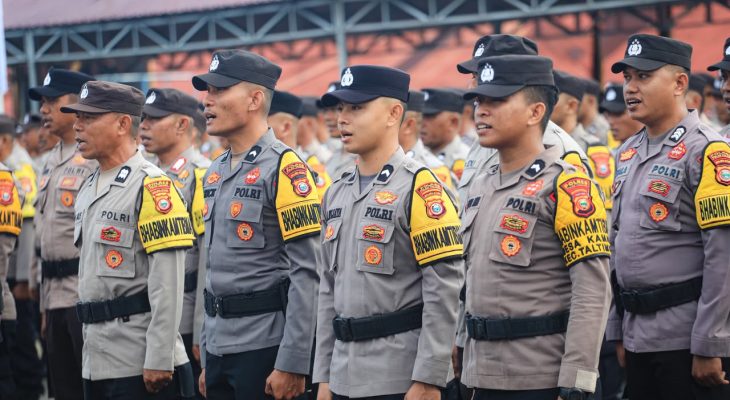 Kapolda Malut Rotasi 79 Personel Bhabinkamtibmas