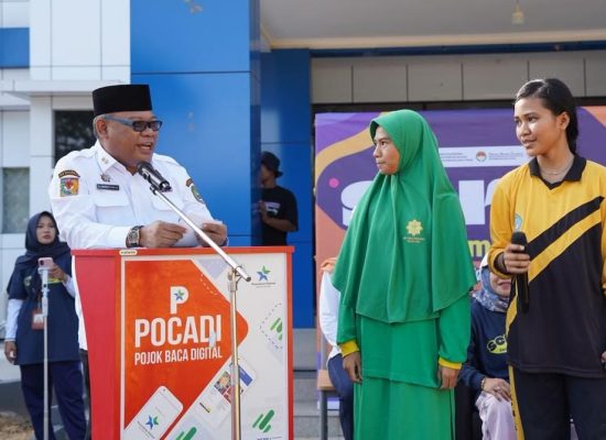 Sekprov Malut: Literasi Kunci Hadapi Disrupsi Digital, Pemprov Gelar Senam Literasi