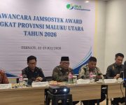 Sekprov Maluku Utara Pimpin Penilaian Paritrana Award 2026