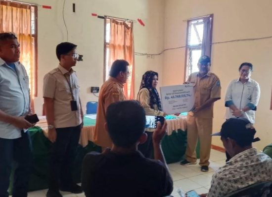 BPJS Ketenagakerjaan Halmahera Utara Serahkan Santunan JKM, Perluas Kepesertaan Pekerja Informal