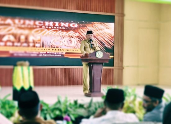 Hadiri Dies Natalis IAIN Ternate, Wagub Sarbin Titip Pesan untuk Kampus