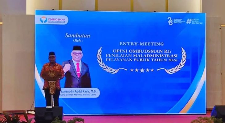 Sekprov Maluku Utara: Penilaian Ombudsman Jadi Momentum Benahi Pelayanan Publik