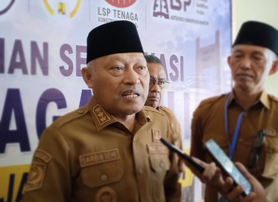 Hadiri Pelatihan Sertifikasi Konstruksi, Wagub Malut Tegaskan Harus Hasilkan Ahli Kompeten