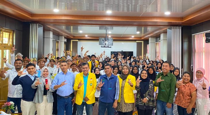 Hasby Yusuf Ajak Mahasiswa Baru FIB Unkhair Giat Membaca, Menulis dan Mencintai Budaya