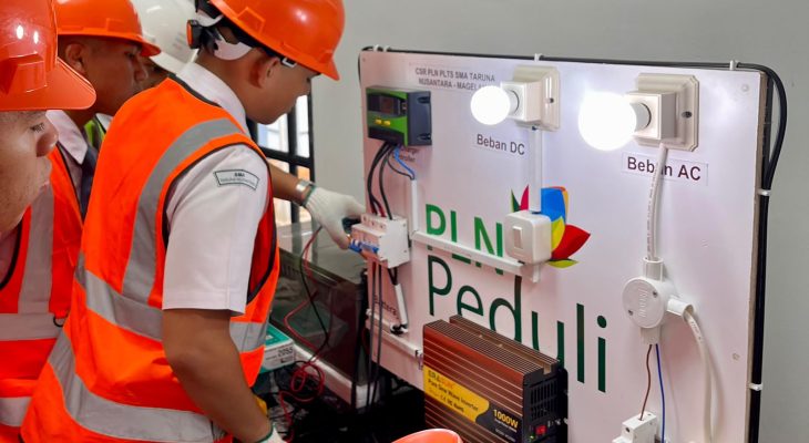 Siapkan SDM Untuk Transisi Energi, PLN dan IT PLN Beri Pelatihan Energi Terbarukan Bagi Siswa SMA