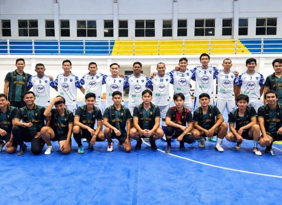 Pererat Silaturahmi, UPP Tobelo dan UPBU Galela Mainkan Laga Futsal Persahabatan