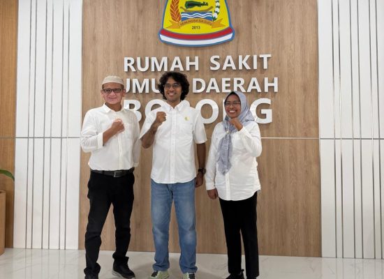 Graal Taliawo Kunjungi RSUD Bobong