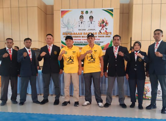 Kejurda Karate Piala Gubernur Malut Bergulir, 173 Atlet Berebut Tiket Kejurnas dan Popnas 2027