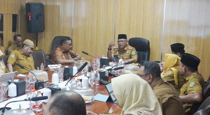 Kejar MCP 90 Persen, Sekprov Samsuddin Tekan OPD Tuntaskan 22 Rekomendasi KPK