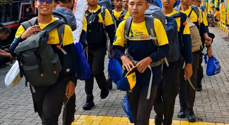 413 Peserta Kontingen Jamnas Malut Tiba di Jakarta, Siap Ukir Prestasi dan Pengalaman