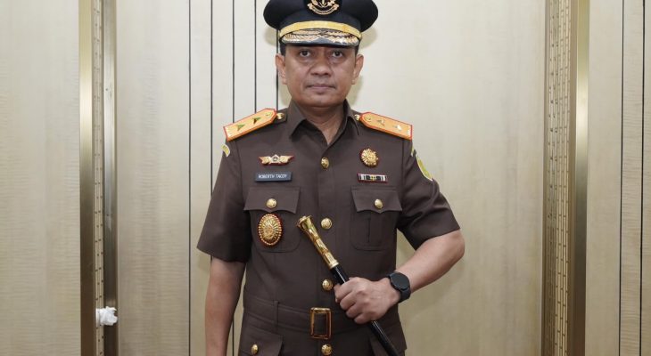 Jaksa Agung Burhanuddin Lantik Roberthus Melchisedek sebagai Kajati Maluku Utara