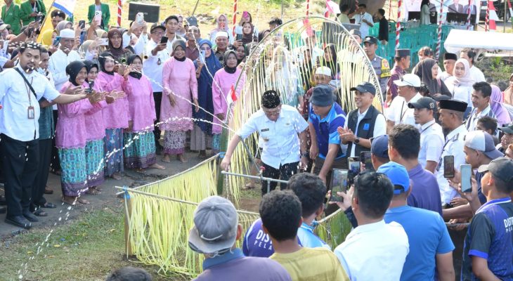 Wali Kota Ternate Resmikan Layanan Air Bersih di Moya, Warga Tak Lagi Bergantung Air Gunung