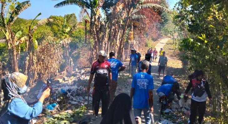 Jelang HUT ke-25, Demokrat Taliabu Gelar Gerakan ASRI di Desa Nggele