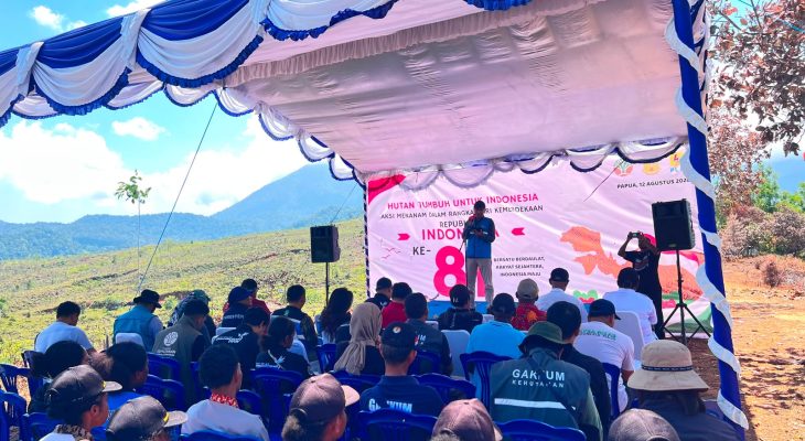 Tanam Pohon, PLN UIP MPA Wujudkan Semangat Kemerdekaan untuk Generasi Masa Depan