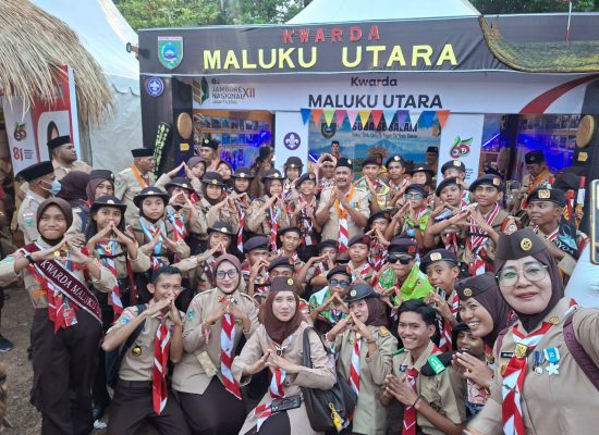 Jamnas XII Jadi Panggung Pramuka Malut Tunjukkan Potensi Daerah