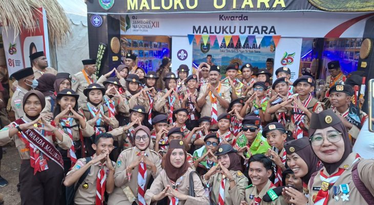 Jamnas XII Jadi Panggung Pramuka Malut Tunjukkan Potensi Daerah