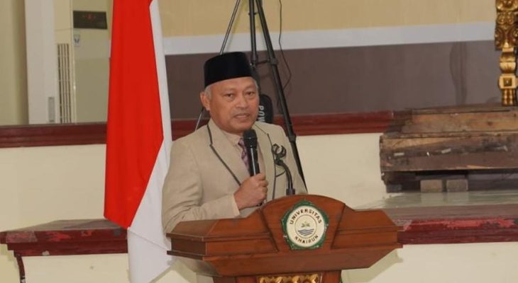 Wagub Sarbin Tegaskan Unkhair Harus Jadi Pengawal Pembangunan Maluku Utara