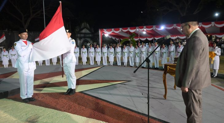 Wali Kota Ternate Kukuhkan 62 Anggota Paskibraka, Siap Bertugas di 17 Agustus 2026