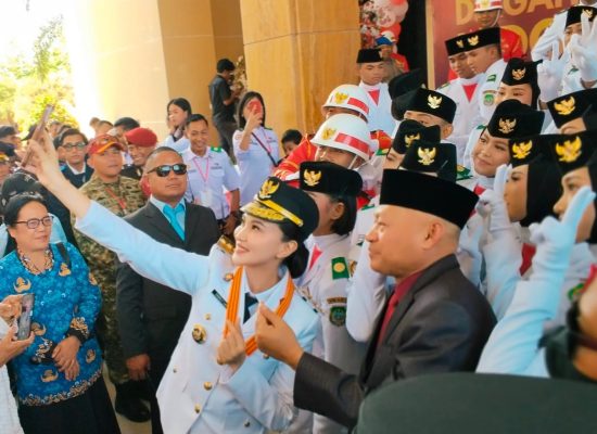 HUT ke-81 RI, Gubernur Sherly Tegaskan Jaga Kedamaian 