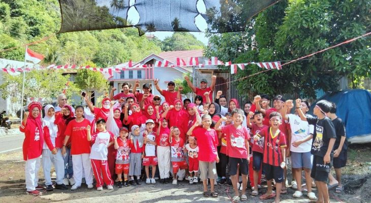 Semarak HUT ke-81 RI, Warga Gang Afu Dufa-Dufa Gelar 10 Lomba