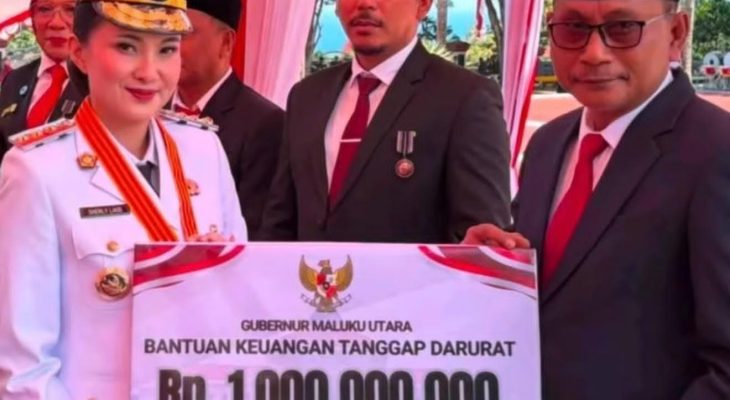 Maluku Utara Bantu Rp1 Miliar untuk Korban Bencana NTT