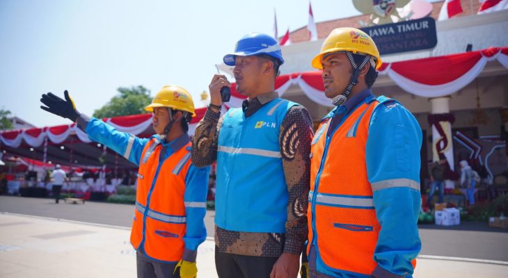 Kelistrikan Nasional Andal, PLN Sukses Layani Upacara HUT Ke-81 RI di Istana Merdeka dan di Berbagai Daerah