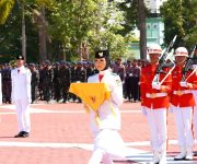 HUT ke-81 RI di Sofifi, Ini Dua Sosok Pembawa Bendera Merah Putih pada Upacara Kenaikan dan Penurunan