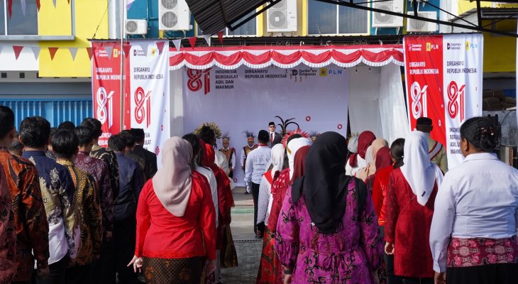 Satu Barisan, Satu Semangat: PLN UIP MPA Peringati HUT ke-81 RI dengan Penuh Kebersamaan