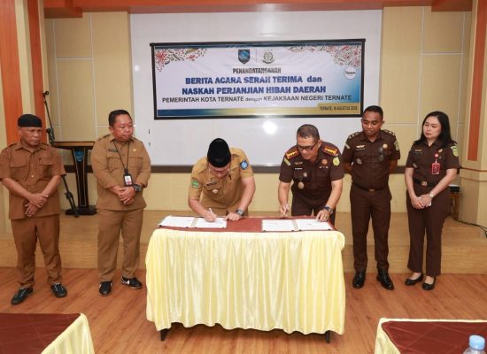 Pemkot Ternate Hibah Lahan di Sulamadaha untuk Rupbasan Berkapasitas Provinsi