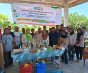 Dosen Pertanian Unkhair Latih Peternak Jambula Terapkan Biosekuriti
