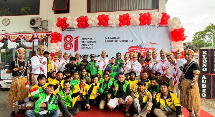 Semarak HUT ke-81 RI, Pertamina Rayakan Kemerdekaan Bersama Pelanggan di SPBU