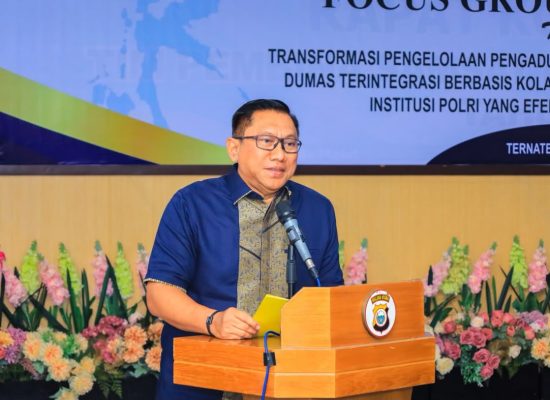 Wakapolda Maluku Utara Buka FGD Kepemimpinan Nasional Tingkat I Angkatan LXVII