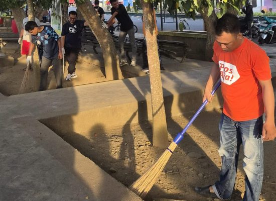 Pos Indonesia Ternate Gelar Gerakan 280 Kebersihan Lingkungan Dukung JKPI