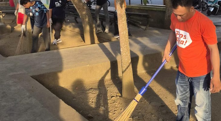 Pos Indonesia Ternate Gelar Gerakan 280 Kebersihan Lingkungan Dukung JKPI