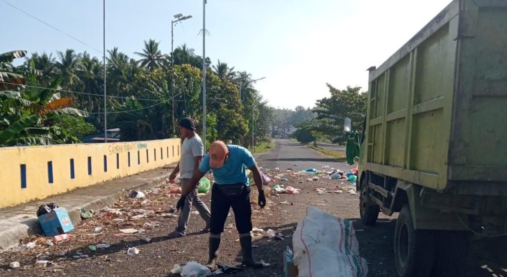Sediakan Kontainer, DLH Imbau Warga Sofifi Tak Buang Sampah Sembarangan