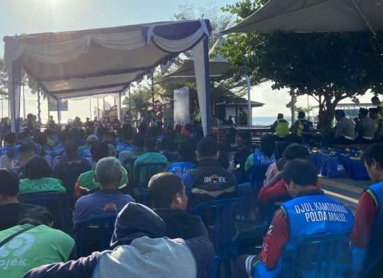 Ditlantas Polda Malut Rangkul Ojol dan Ojek Kamtibmas Jadi Mitra Keselamatan Lalu Lintas
